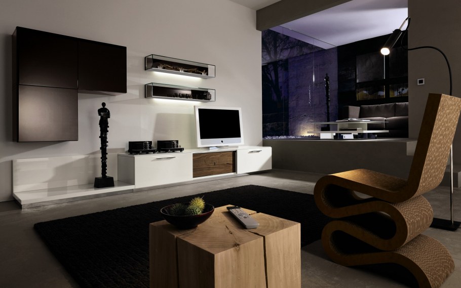 Современная гостиная интерьер