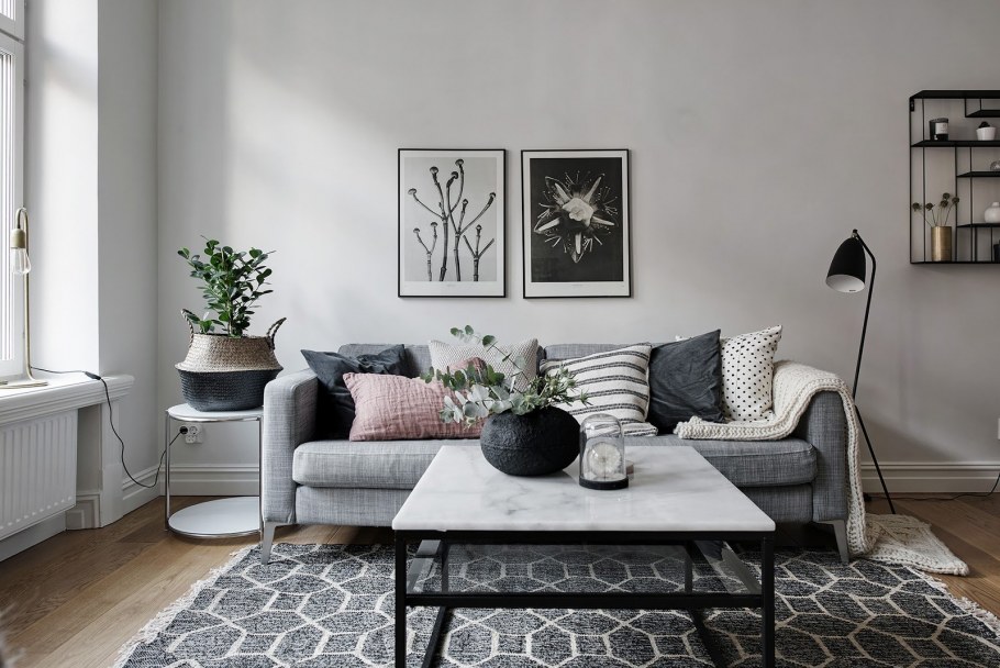 Ковры в скандинавском интерьере