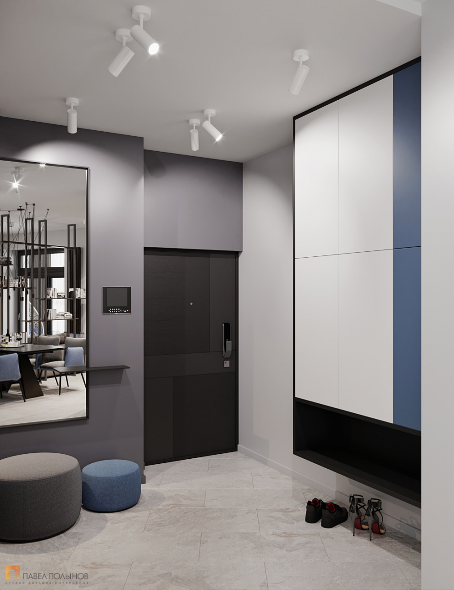Современный интерьер прихожей в квартире