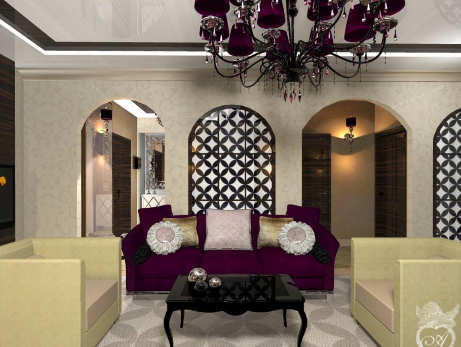 Турецкий стиль в гостиной