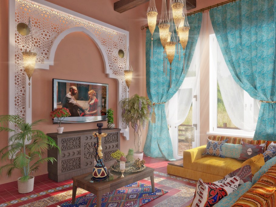 Восточный стиль в интерьере