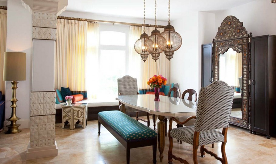 Колонны в марокканском стиле