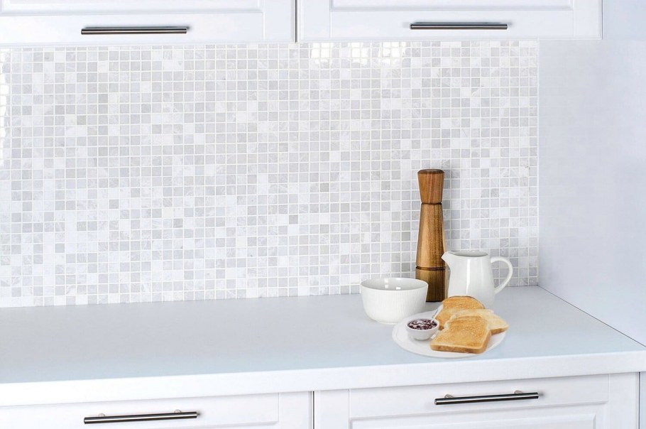 Мозаика мраморная Starmosaic Wild Stone бежевая 30,5х30,5 см