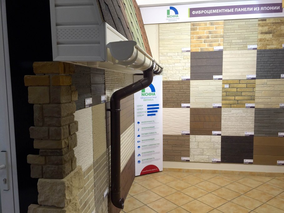 Фиброцементные панели Ничиха