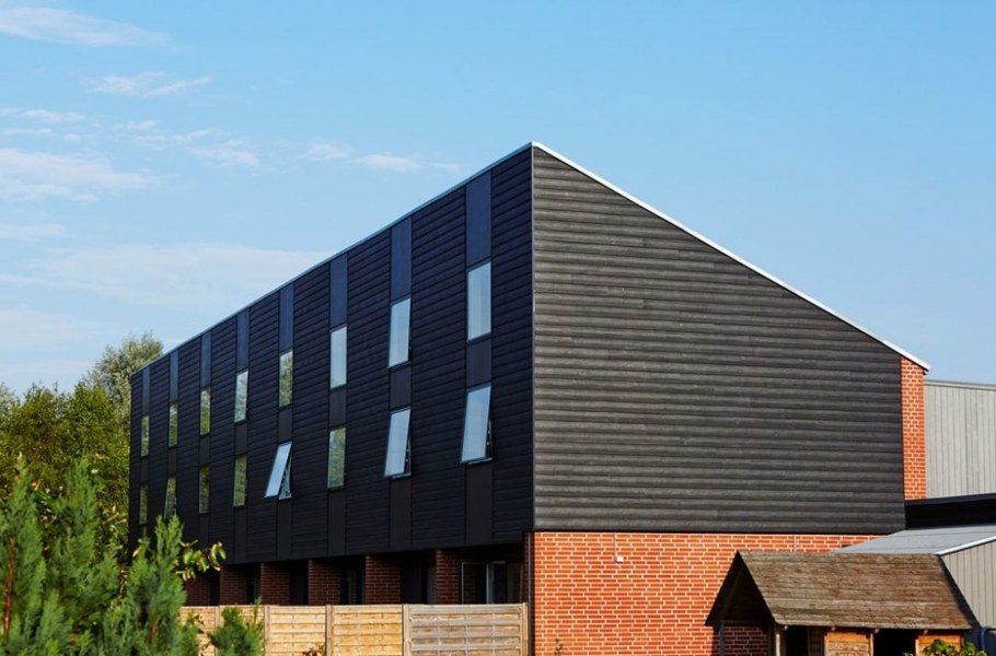 Бельгийская фиброцементная плита