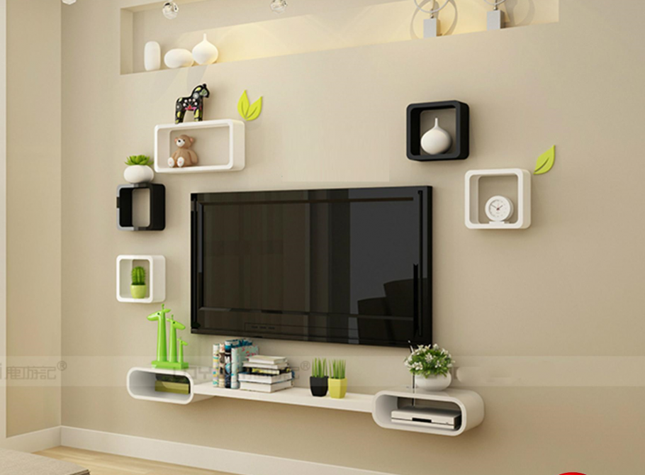 Полка для телевизора на стену