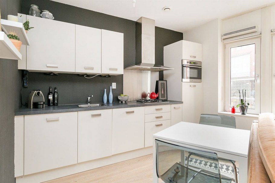 Кухня в сером цвете