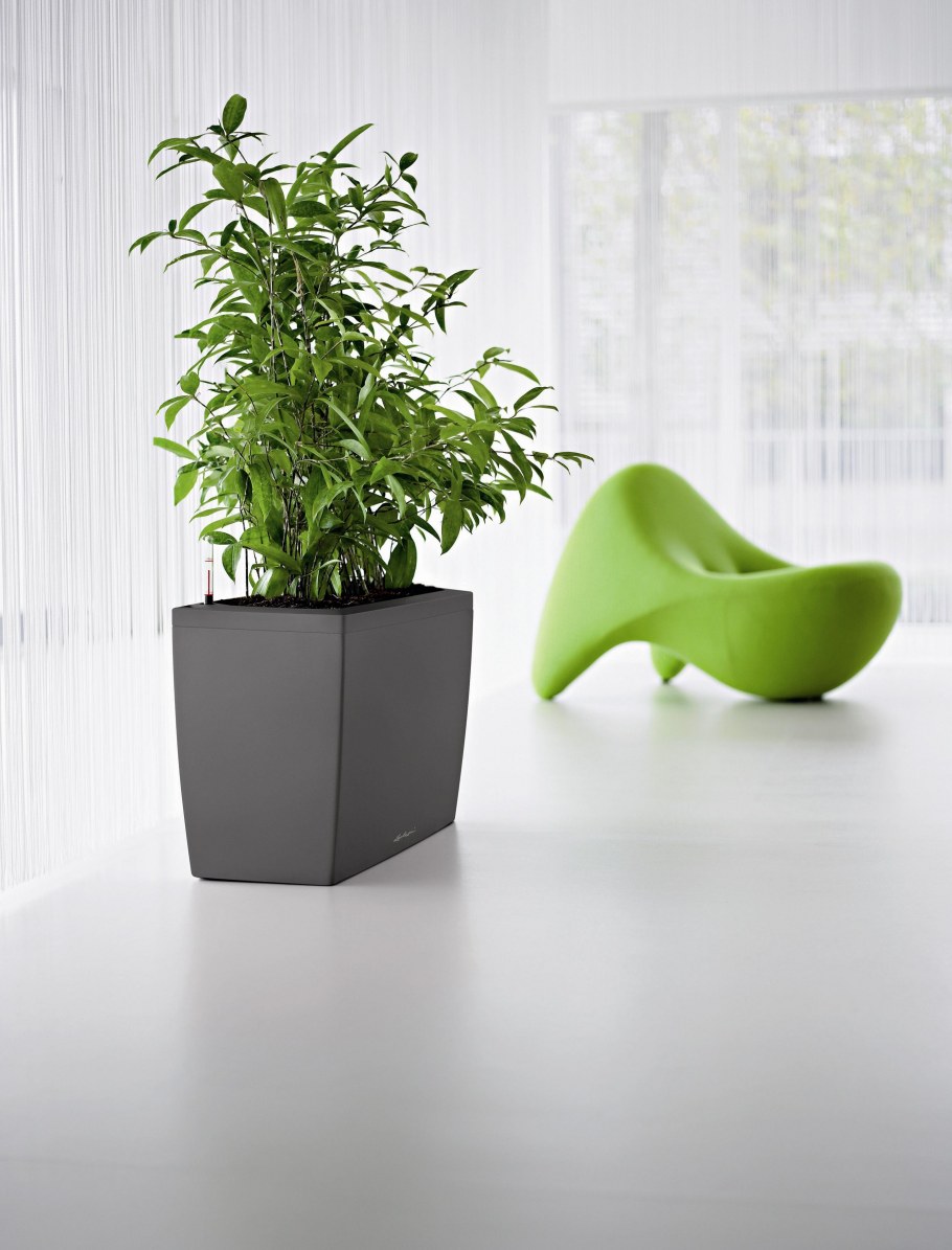 Кашпо Лечуза Караро антрацит