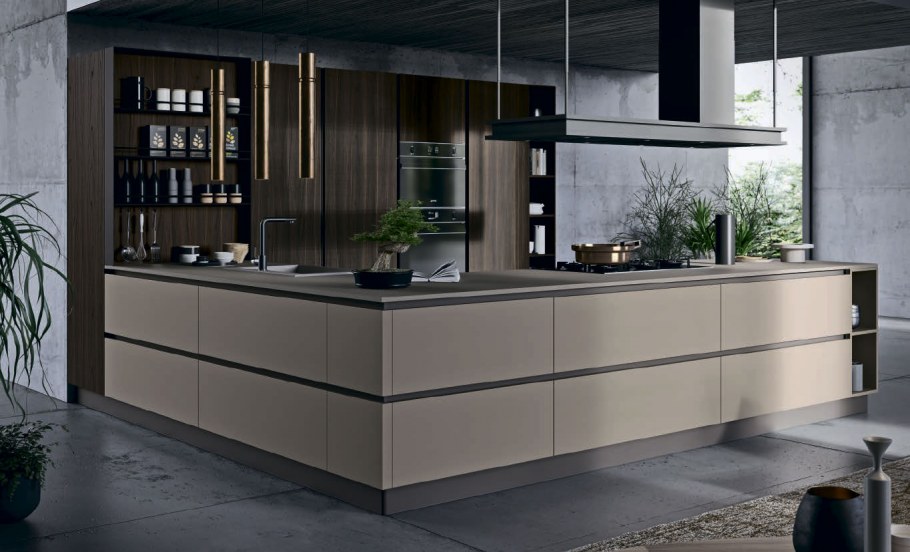 Кухня Стоун фрейм