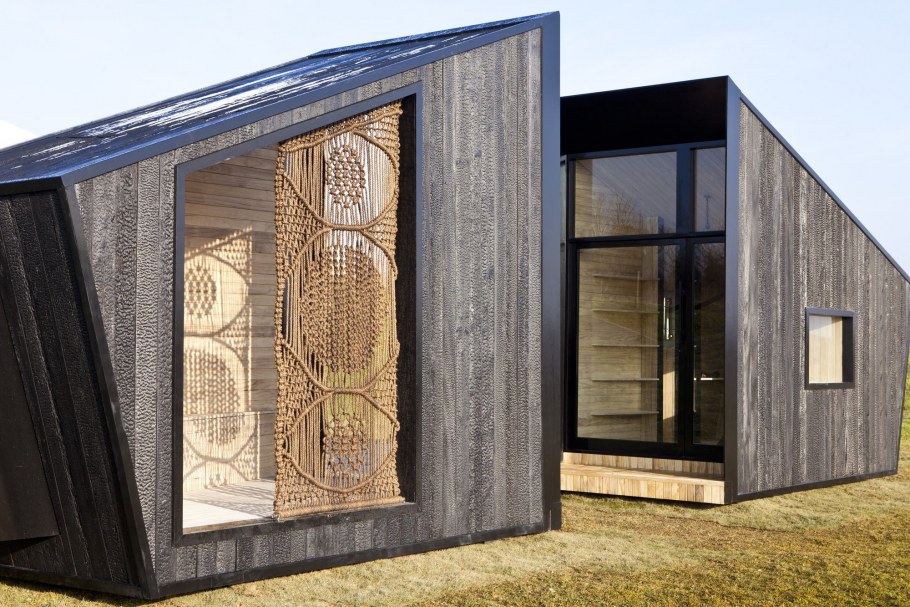 Shou Sugi ban мебель технология