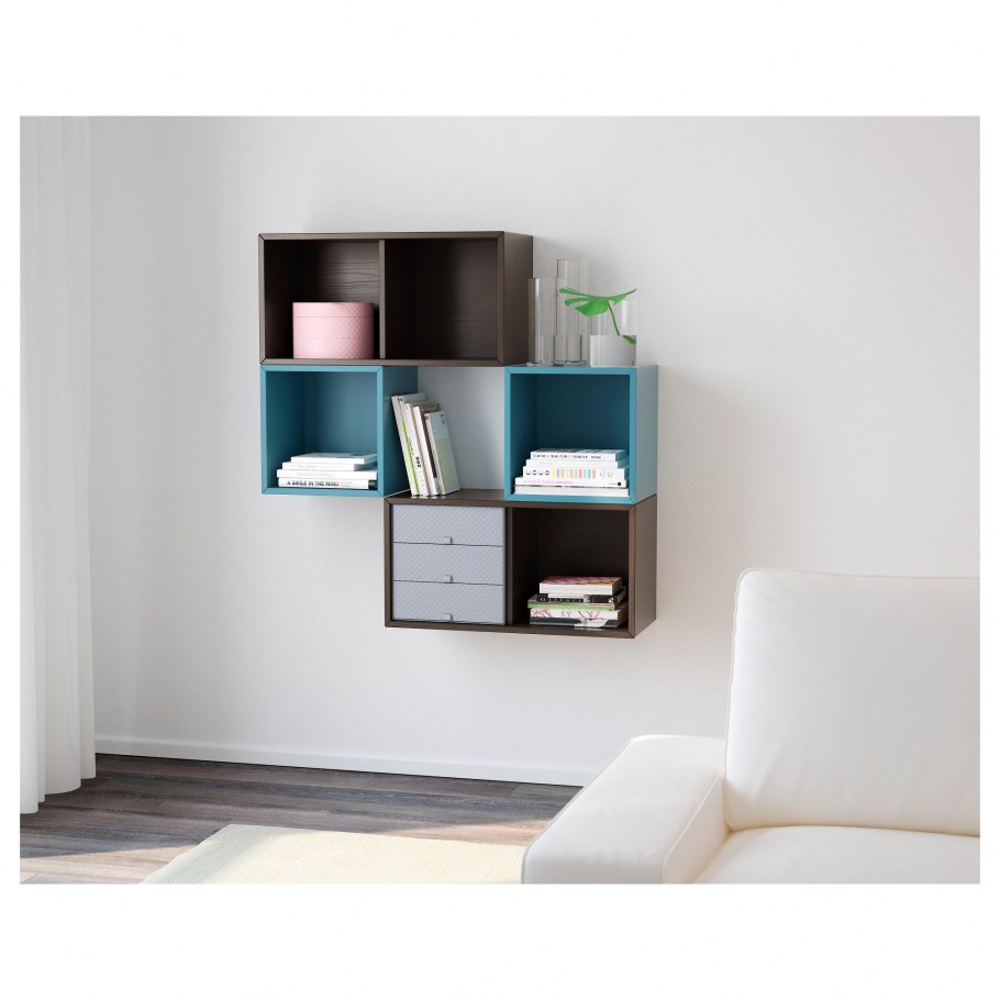 Вэлье навесной шкафчик коричневый