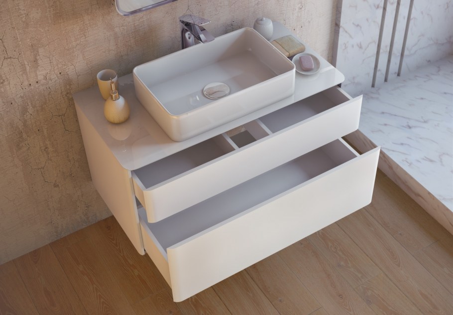 Тумба под раковину Raval Pure 80