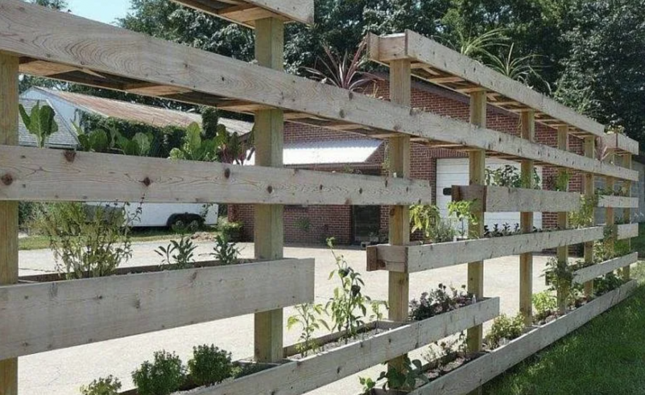 Декоративные заборчики для дачи