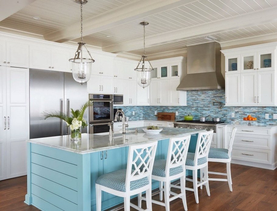 Кухня в стиле Прованс 8 кв м