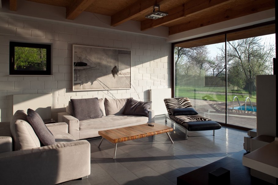 Интерьеры одноэтажных домов в современном стиле