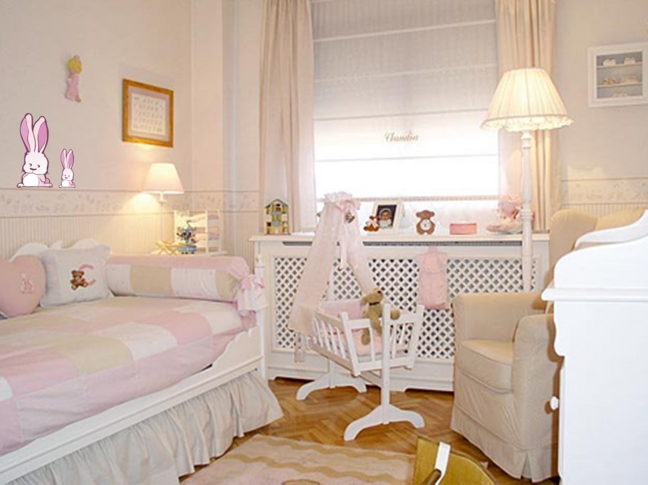 Комната для девочки в стиле шебби Шик