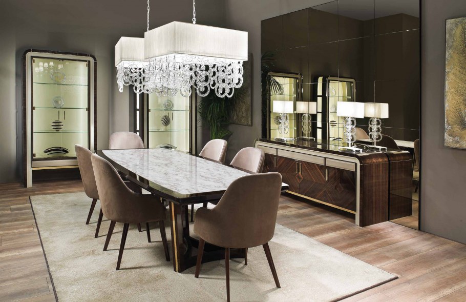 Столовая арт деко Италия