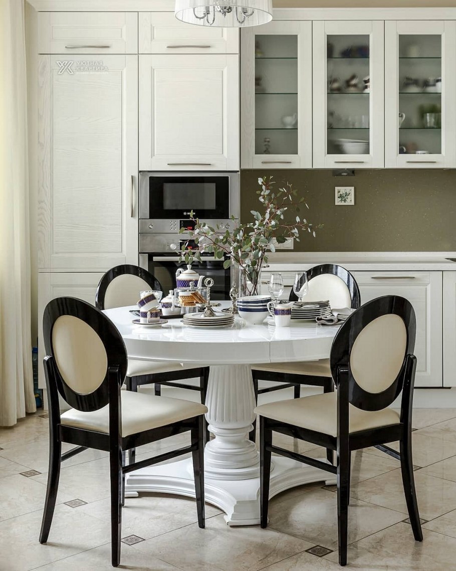 Стол Людвиг гламур обеденный круглый