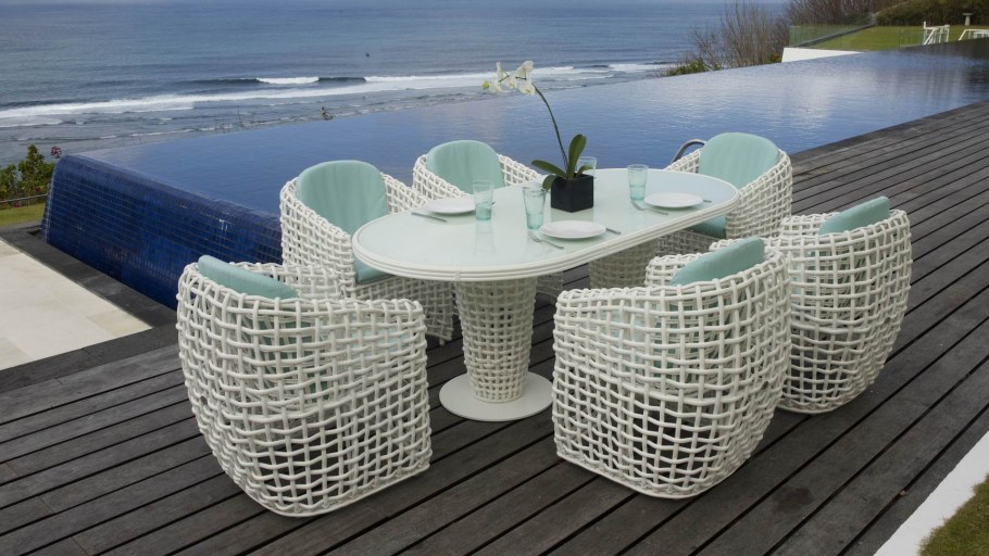 Дизайнерская плетеная мебель из ротанга