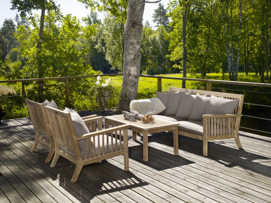 Стол из тика "Cecilia"