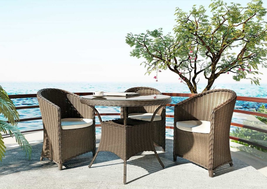 Кресла из искусственного ротанга Dolce Vita