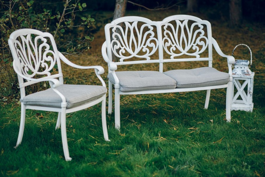 Вишневый сад мебель из литого алюминия