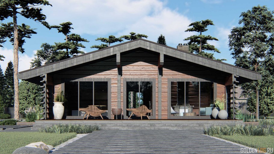 Дом Шале 100м2