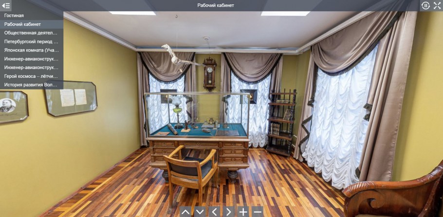 Виртуальный тур по деревянному дому