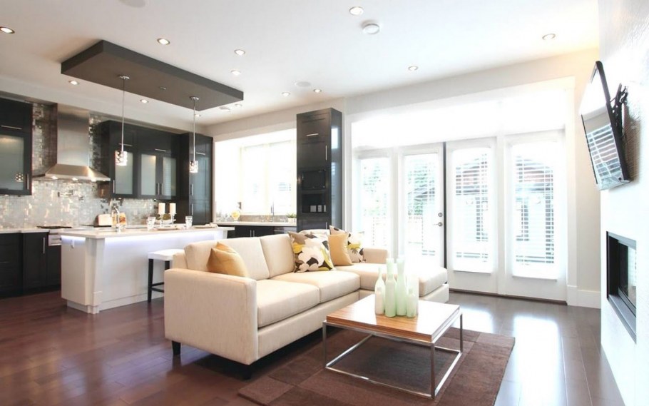 Потолки в комнату студию