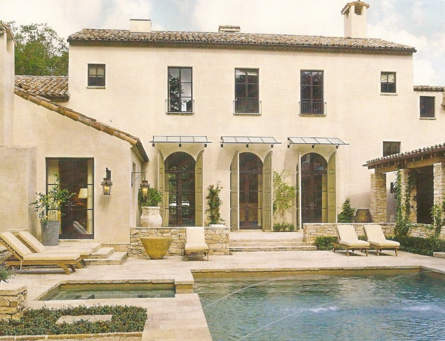 Дом в испанском колониальном стиле интерьер