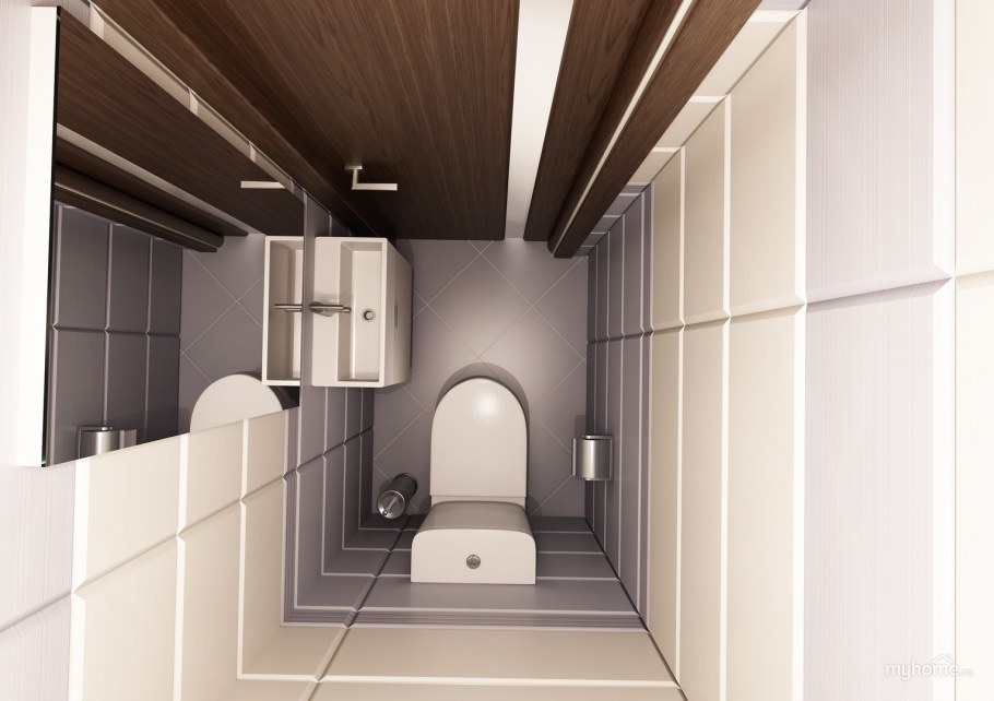 Планировка маленьких ванных комнат