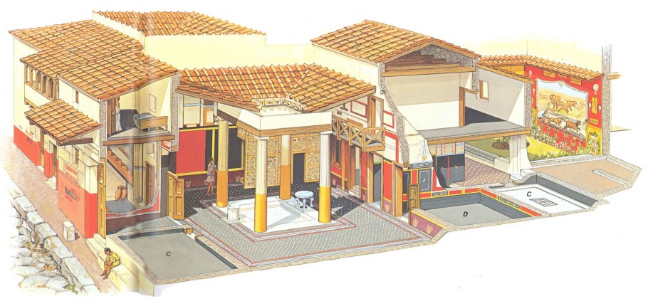 Инсула и Домус в древнем Риме