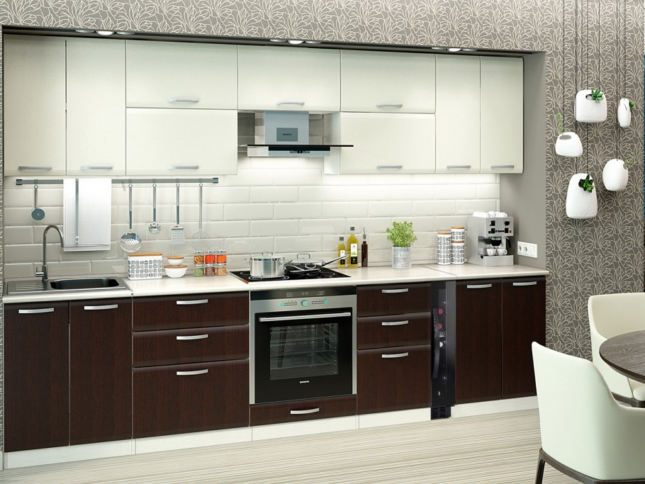 Кухня Арина Фран бежевая