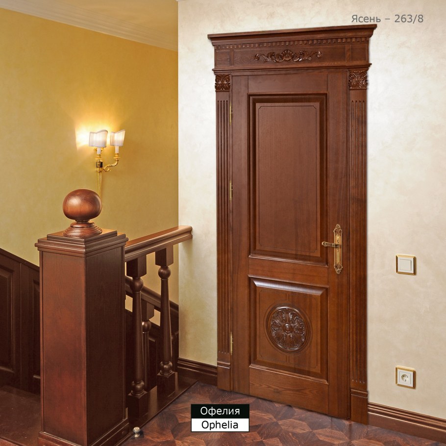 Деревянные двери классика