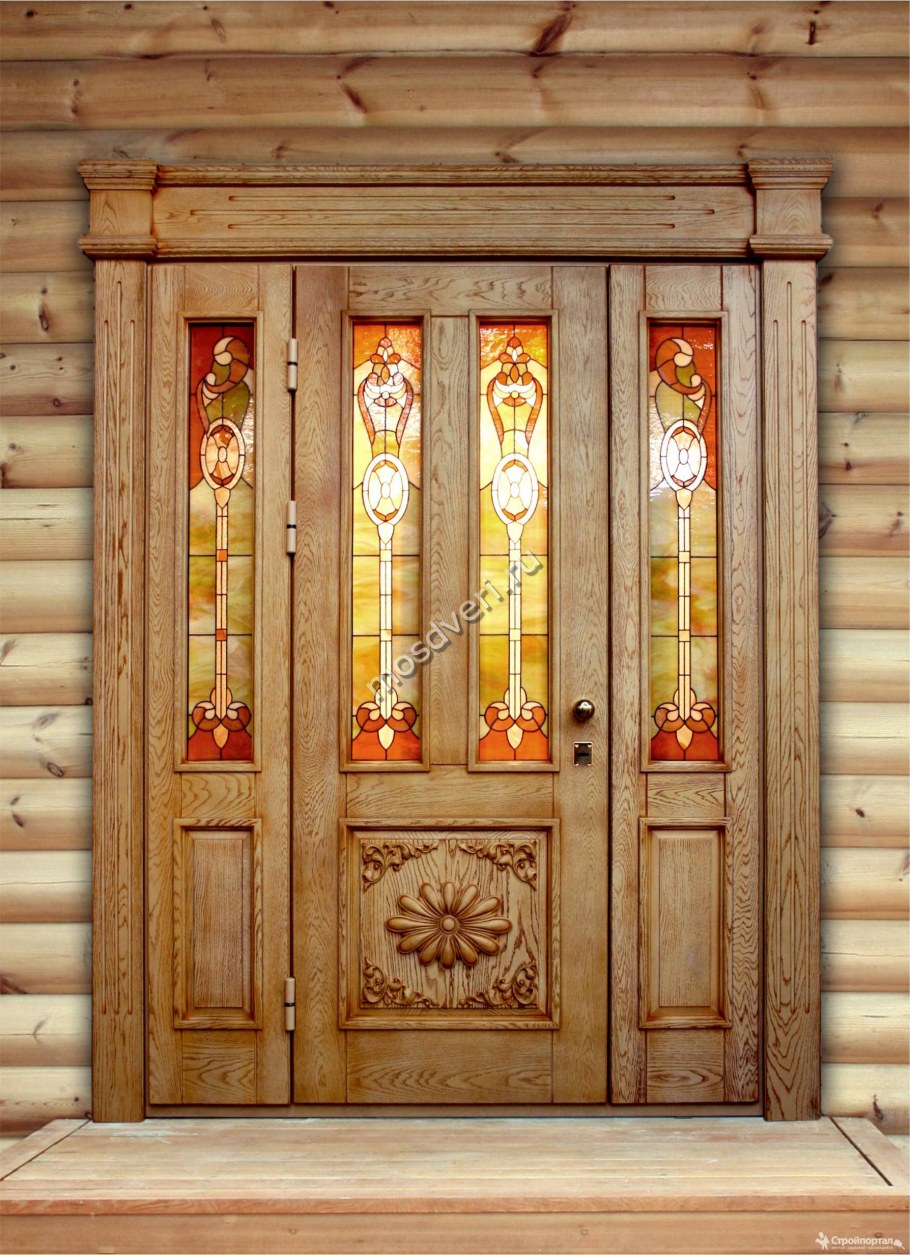 Деревянная дверь