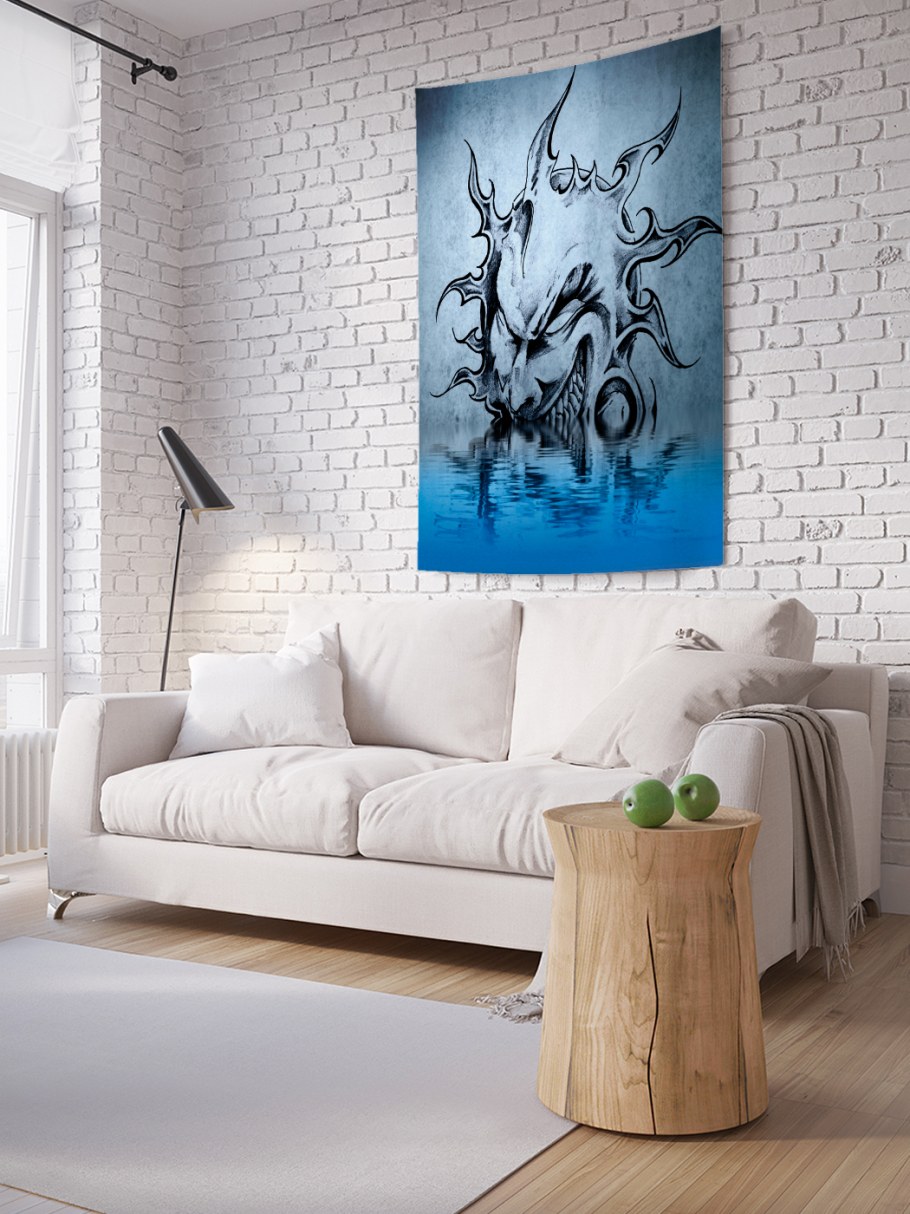 Картина на серую стену