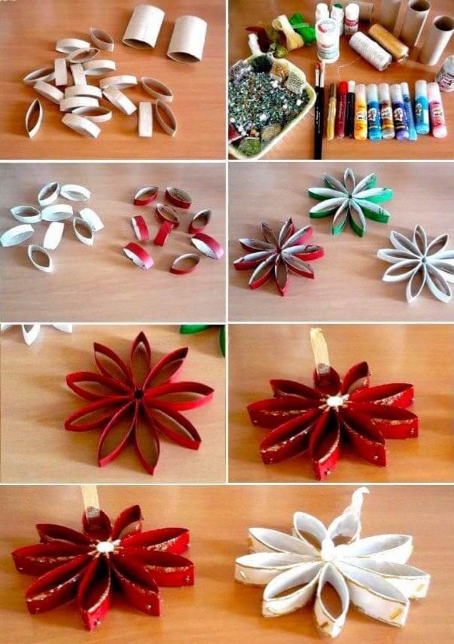 Декор из подручных материалов своими руками