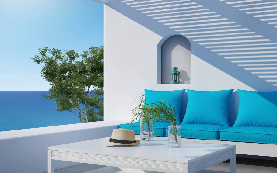 Интерьер в средиземноморском стиле Минимализм