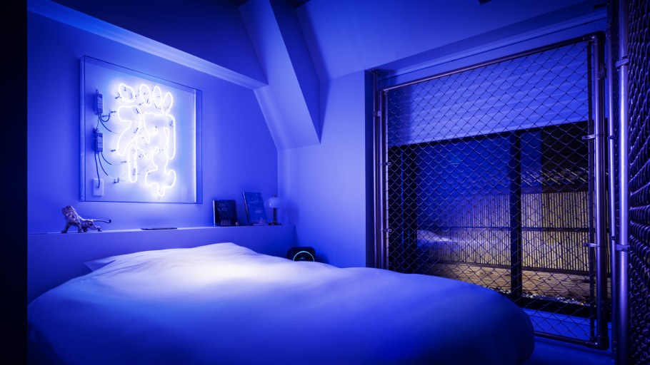 Сверкающая спальня