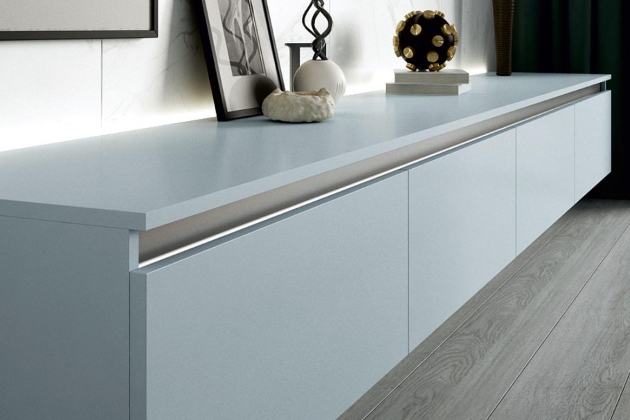 Алюминиевый профиль для фасадов без ручек