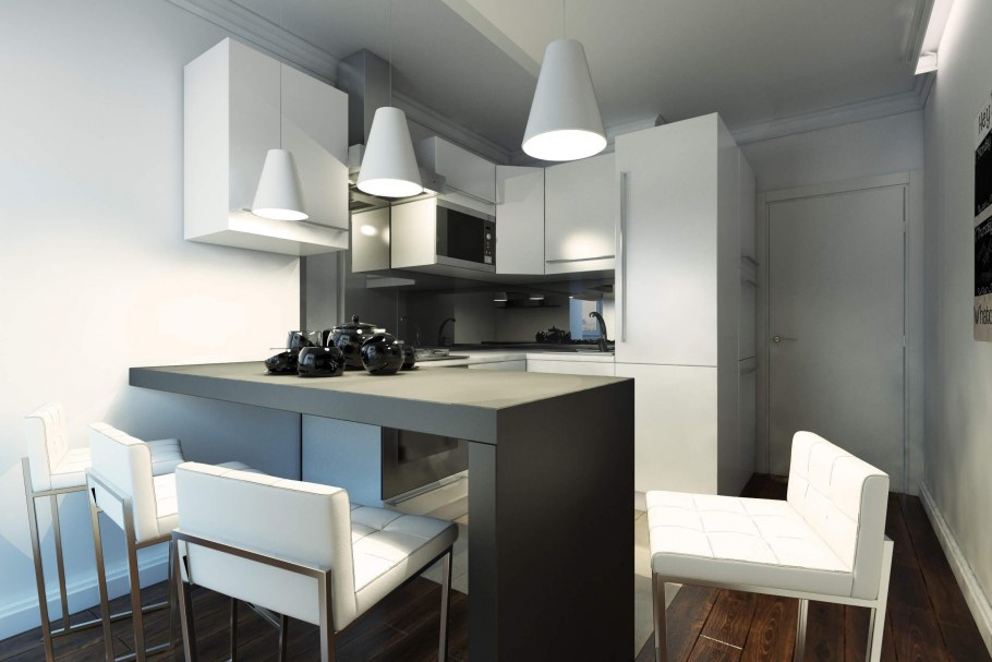 Кухня студия