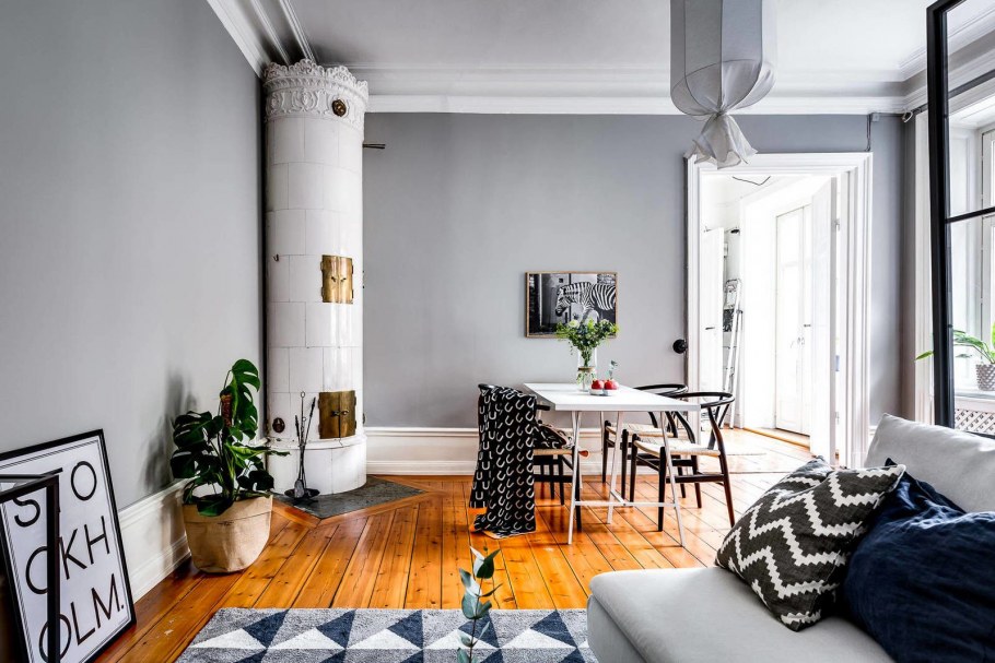 Квартира в стиле Сканди