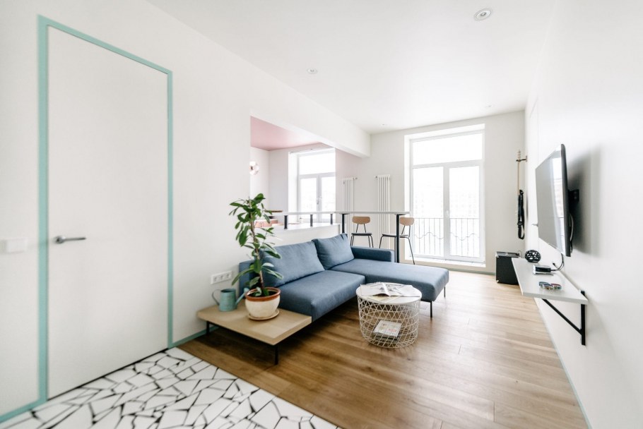 Скандинавский стиль в Московской квартире