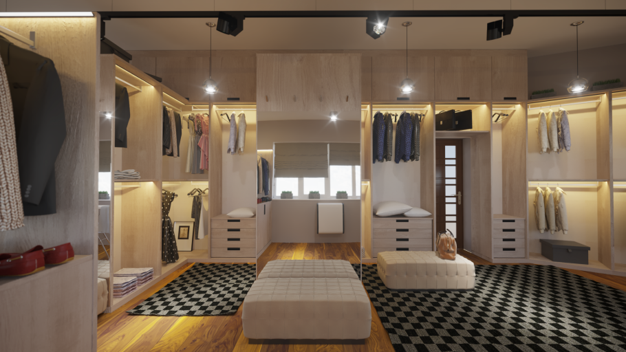 Шкаф из дерева