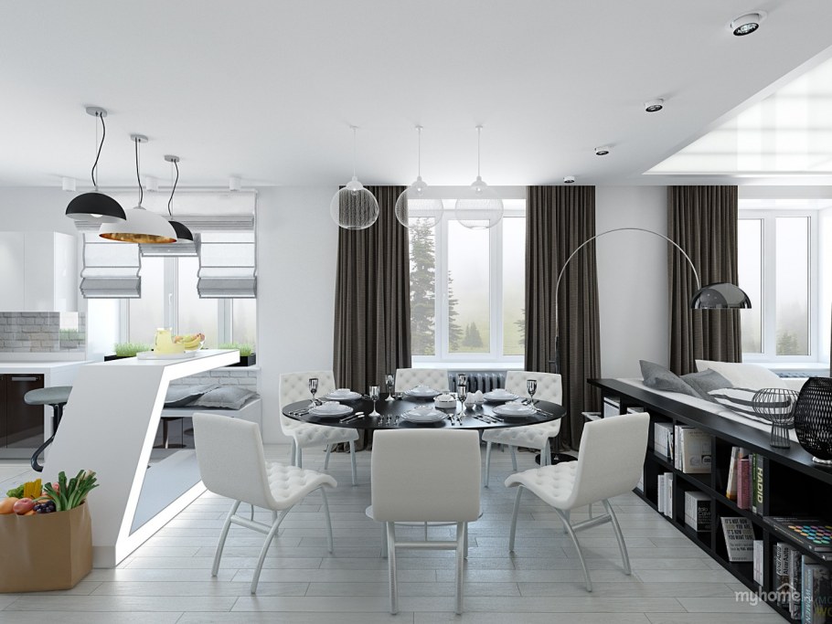 Кухня в стиле постмодернизм