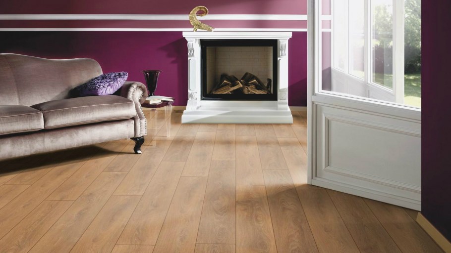 Ламинат ter Hurne дуб октябрь коричневый