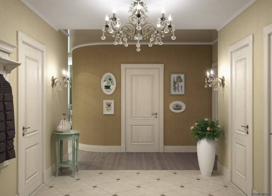 Прихожая во французском стиле
