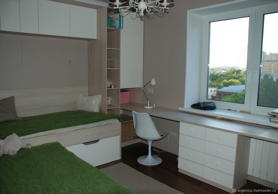 Мебель для двоих детей подростков