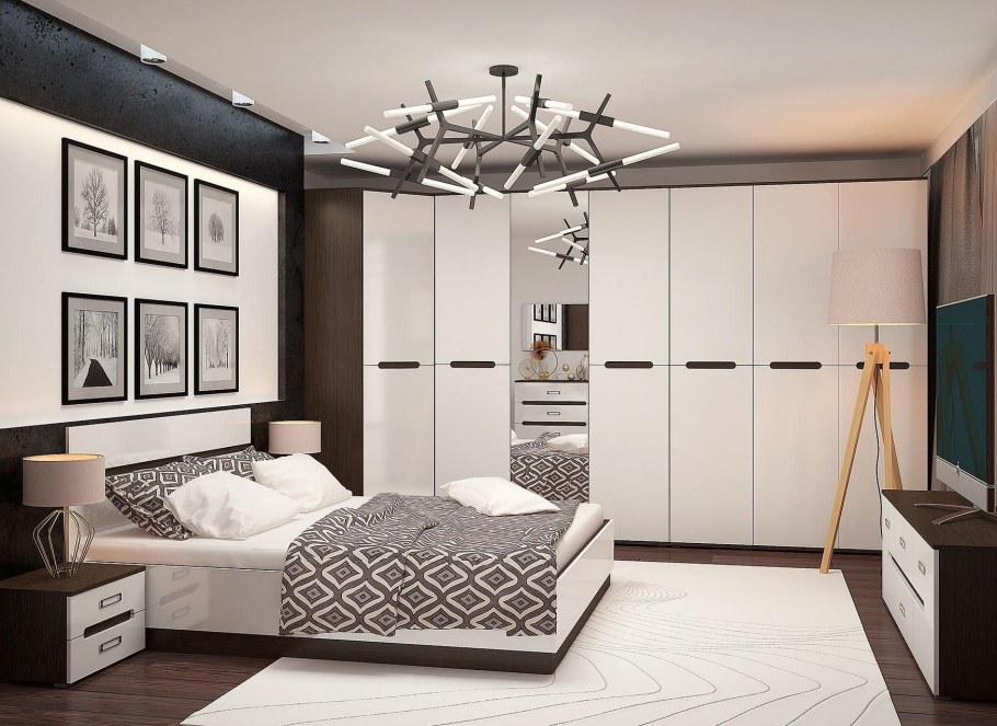 Светодиодный светильник, бра Geometria quarto 18w