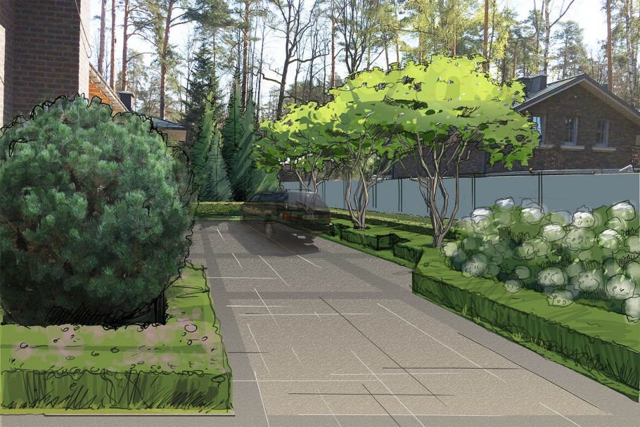 Ландшафтный проект Аркадия Гарден